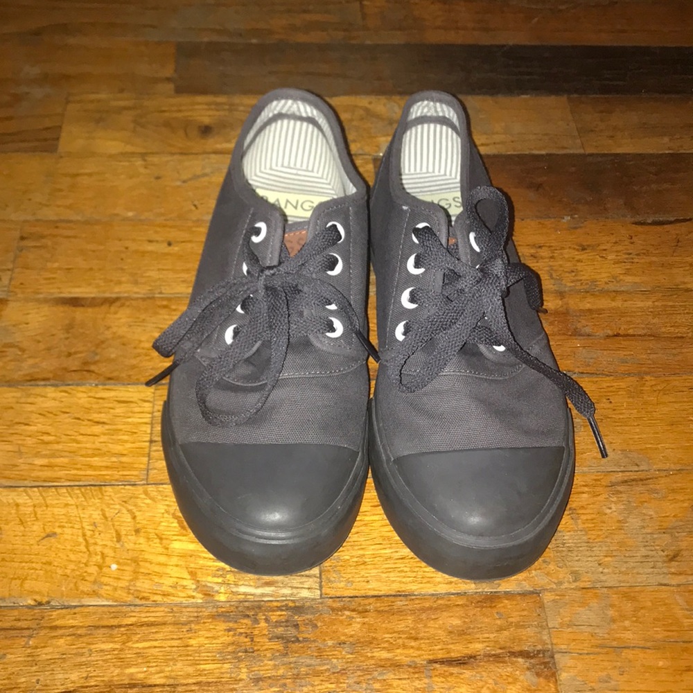 Gray BANGS sneakers